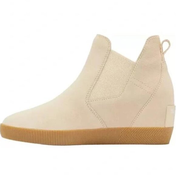 Sorel Shoes - NWT SOREL X CALIA Women's Out 'N About Slip-On Waterproof Wedge Booties